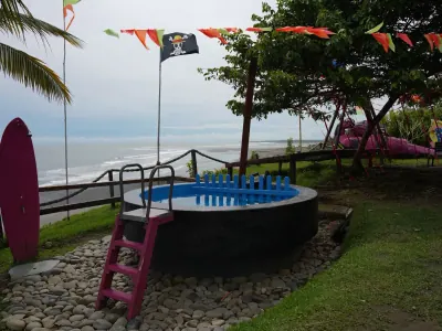 Zona común de Melo La Barra en el Pacífico