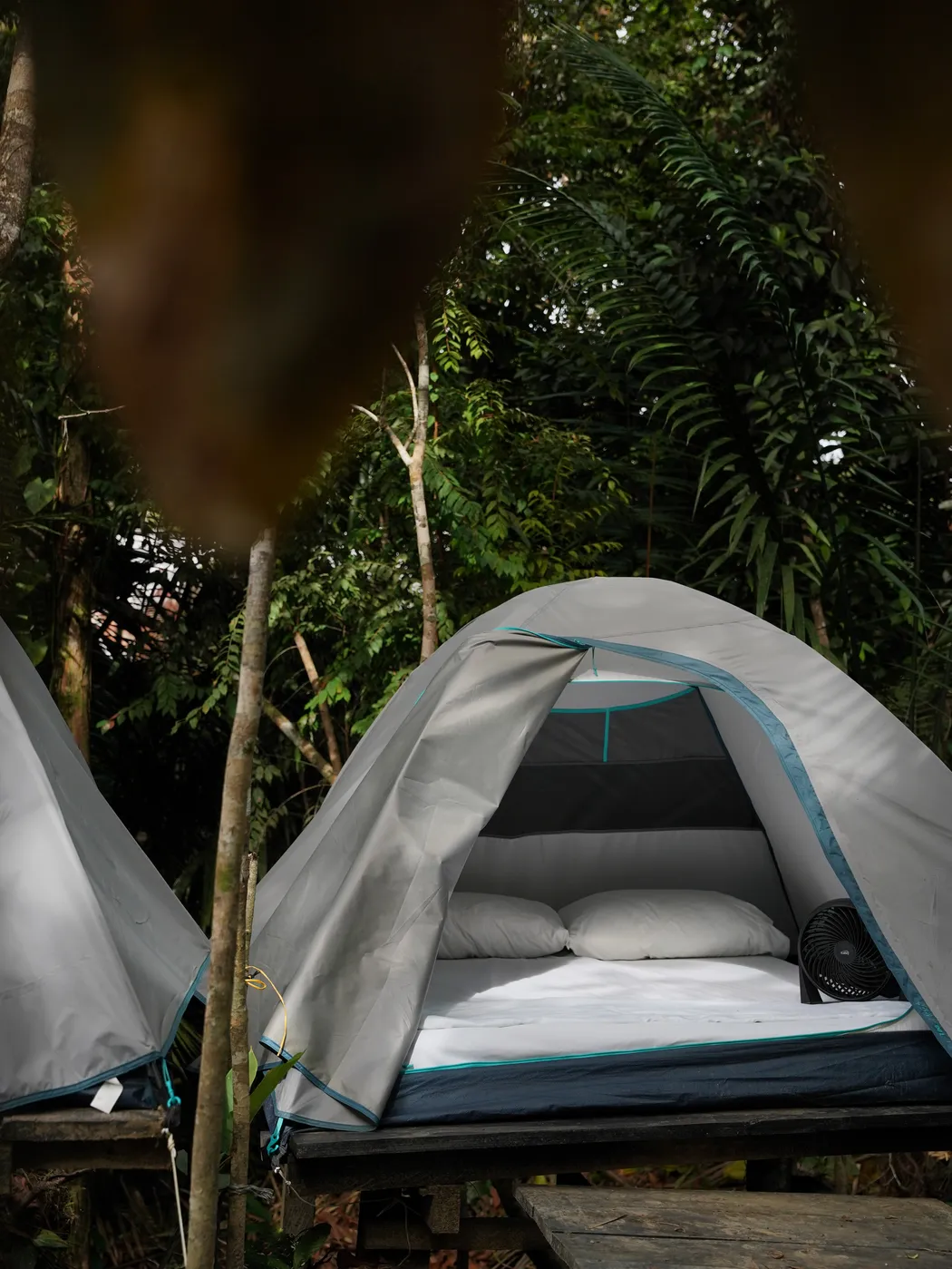 carpas en melo hostel colombia