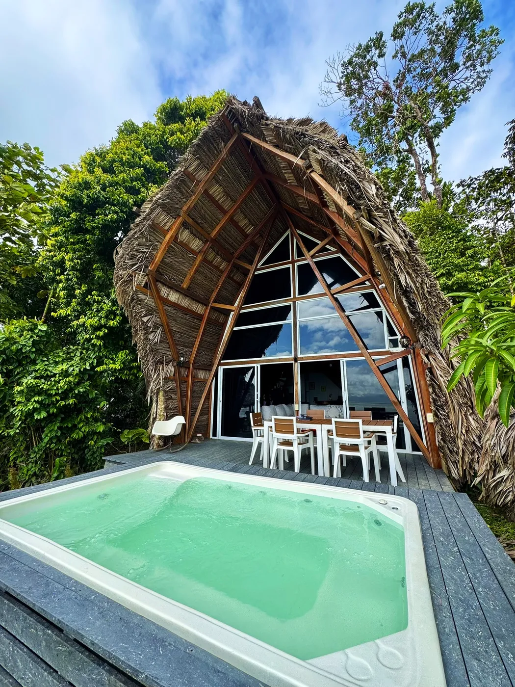 vip bungalow piscina melo hostel